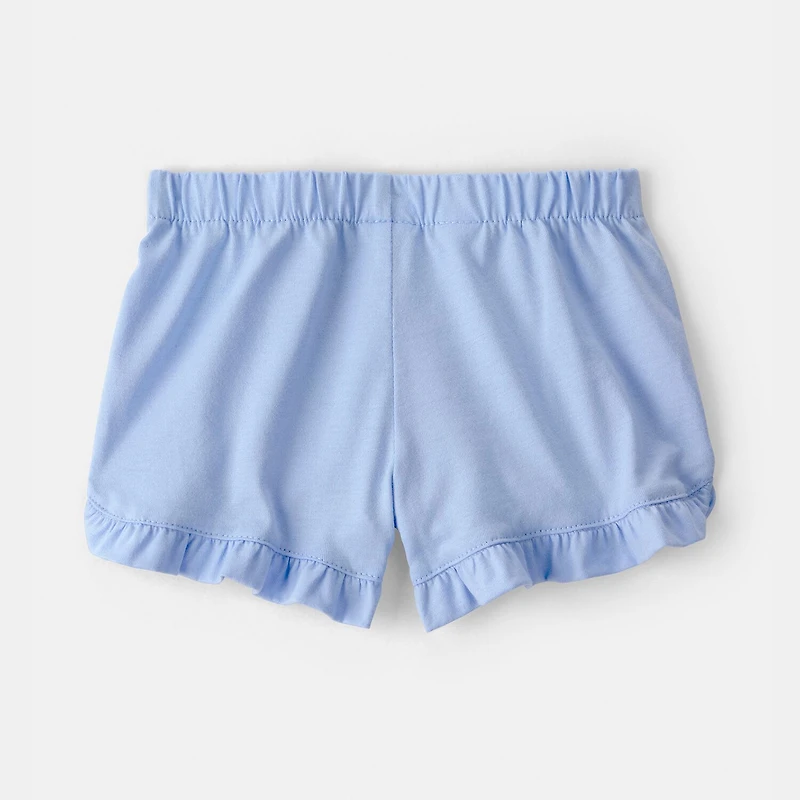 Carter's Baby Girls 2-pc. Pull-On Short