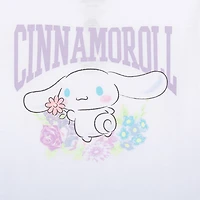 Little & Big Kid Girls Crew Neck Short Sleeve Regular Fit Cinnamoroll Graphic T-Shirt