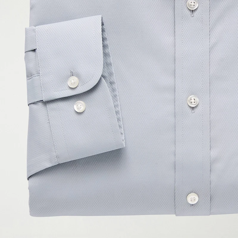 Stafford Big And Tall Advanced Performance Sweat Repel Mens Long Sleeve Dress Shirt