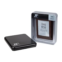 J. Ferrar Mens Magnetic Rfid Blocking Front Pocket Wallet