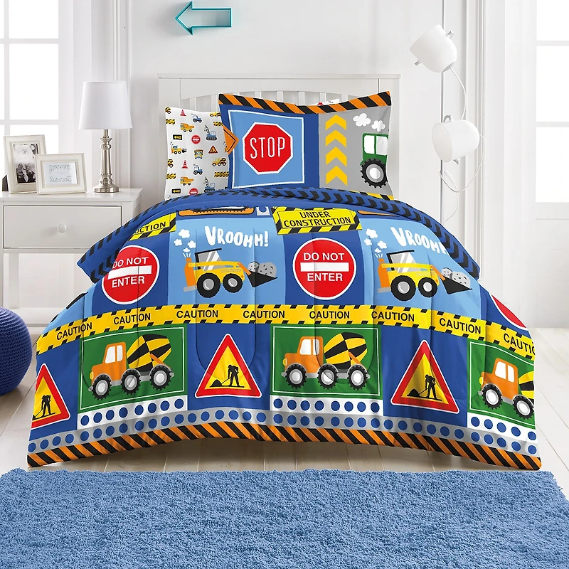 Dream Factory Under Construction 5-pc. Complete Bedding Set with Sheets