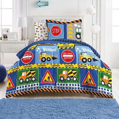 Dream Factory Under Construction 5-pc. Complete Bedding Set with Sheets