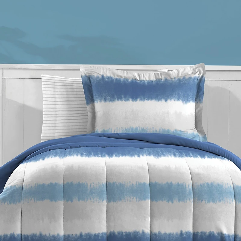 Dream Factory Tie Dye Stripe 5-pc. Complete Bedding Set with Sheets