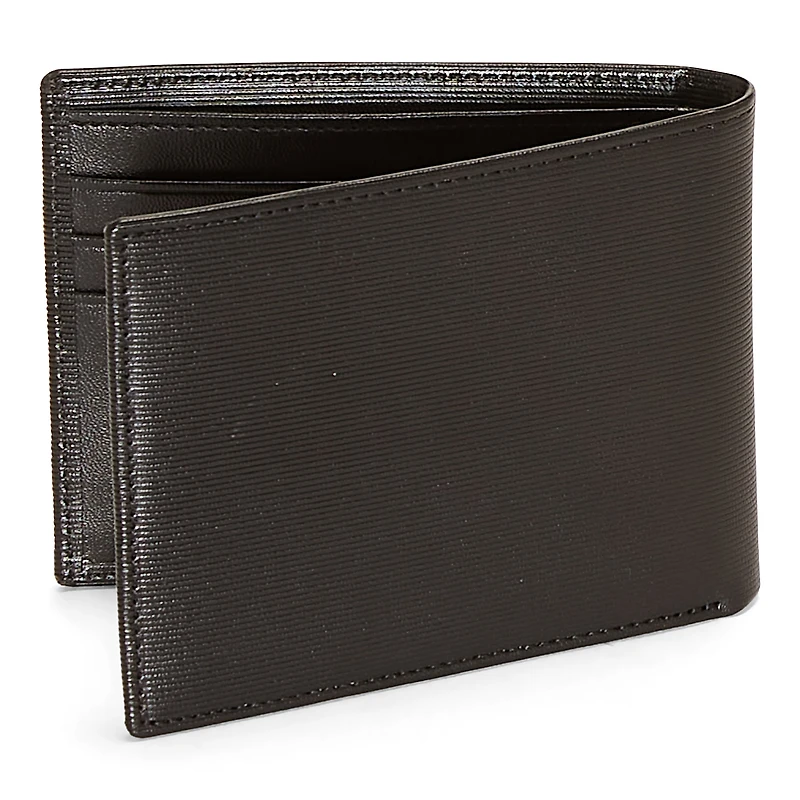 J. Ferrar Embossed Mens Bifold Wallet