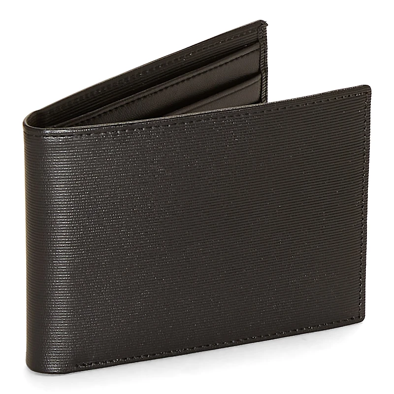 J. Ferrar Embossed Mens Bifold Wallet