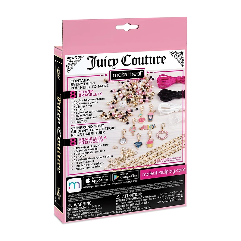 Juicy Couture Mini Pink & Precious Bracelets Kit Jewelry Kit