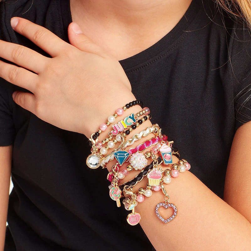 Juicy Couture Mini Pink & Precious Bracelets Kit Jewelry Kit