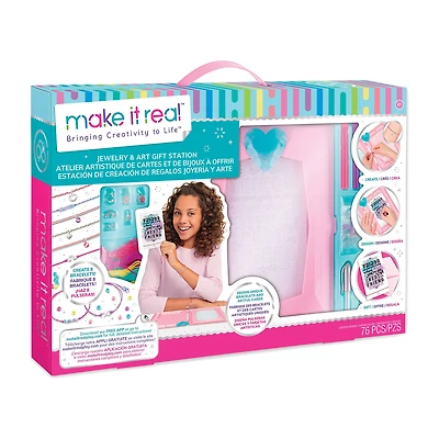 Make It Real DIY Jewelry & Art Gift Station
