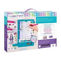 Make It Real Fashion Design Tracing Light Table 8-pc. Coloring Set