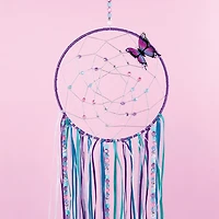 Make It Real DIY Dreamcatcher - Purple Pink Blue Butterfly