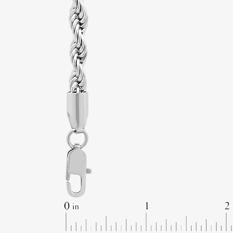 Mens Stainless Steel Rope Chain
