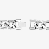 Mens Stainless Steel ID Bracelet