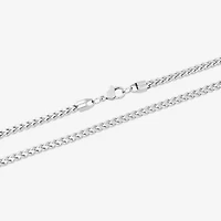Mens Stainless Steel 24 Inch Link Chain Necklace