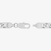Mens Stainless Steel 8 3/4 Inch Link Bracelet