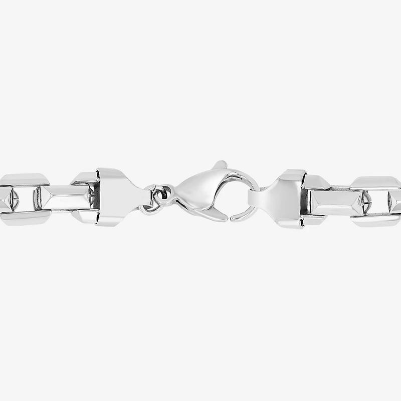 Mens Stainless Steel 24 Inch Link Necklace