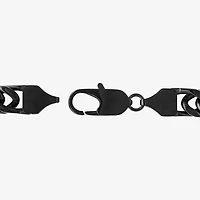 Stainless Steel Solid Curb Chain Necklace