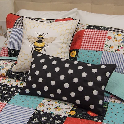Donna Sharp Wild One Patch 2-pc. Multi-Pack Rectangular Square Throw Pillow