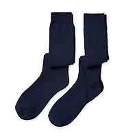Thereabouts Little & Big Kid Girls 2 Pair Knee High Socks