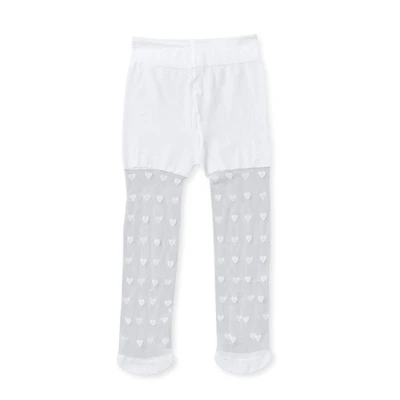 So Adorable Baby Girls Hearts Tights