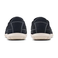 Clarks Flexway Mens Moc Closed Toe Oxford Shoes