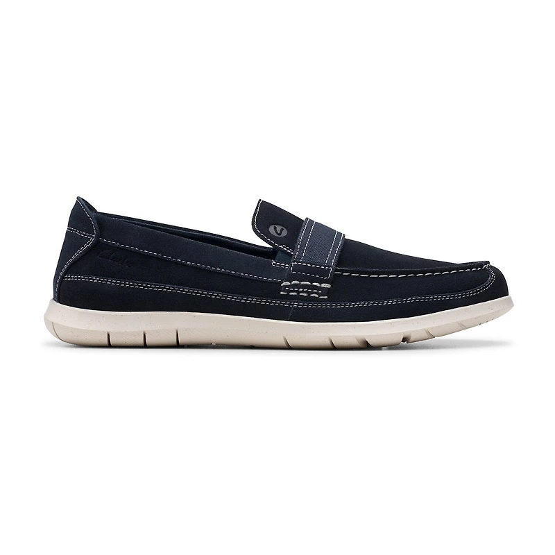 Clarks Flexway Mens Moc Closed Toe Oxford Shoes