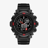 Armitron Connect Unisex Adult Chronograph Black Smart Watch 42-1019bkbk