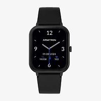 Armitron Connect Unisex Adult Chronograph Black Smart Watch 42-1017dgbk