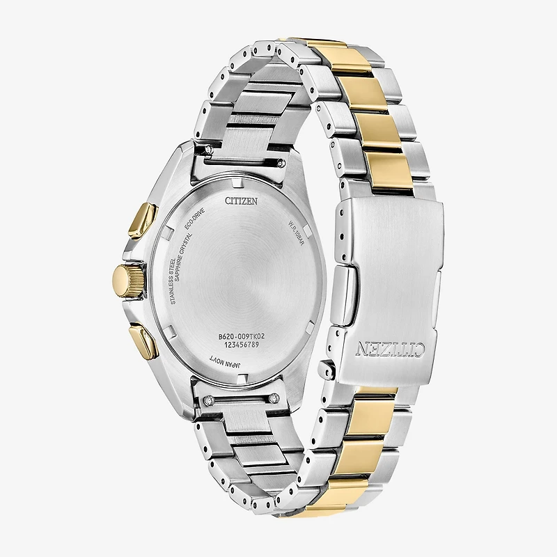 Citizen Mens Chronograph Two Tone Stainless Steel Bracelet Watch Ca4684-54x