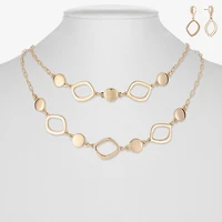 Liz Claiborne Multi Strand & Drop Earring Womens Hypoallergenic 2-pc. Jewelry Set