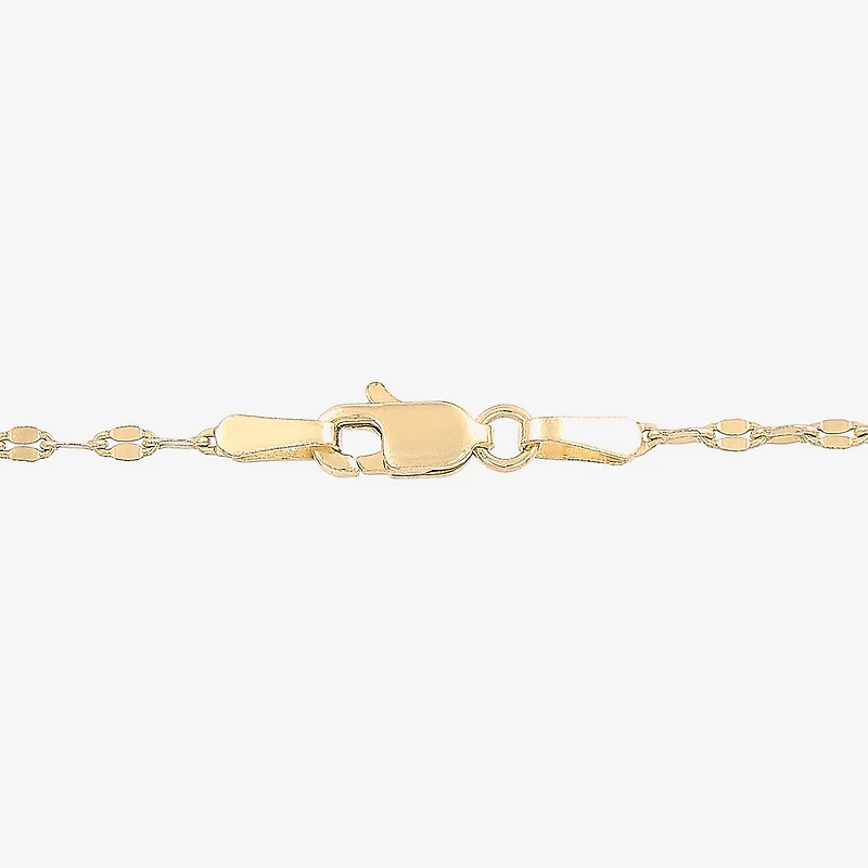 (H-I / Si1-Si2) Womens 2 CT. Lab Grown White Diamond 14K Gold Round 18 Inch Pendant Necklace