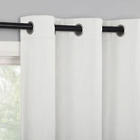 Sun Zero Aldwin Grommet Top Energy Saving 100% Blackout Single Curtain Panel