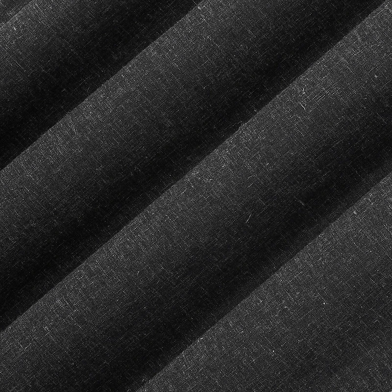 Sun Zero Treviso Back Tab Energy Saving 100% Blackout Single Curtain Panel