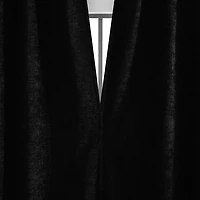 Sun Zero Isidora Grommet Top Energy Saving 100% Blackout Single Curtain Panel