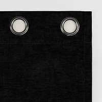 Sun Zero Isidora Grommet Top Energy Saving 100% Blackout Single Curtain Panel