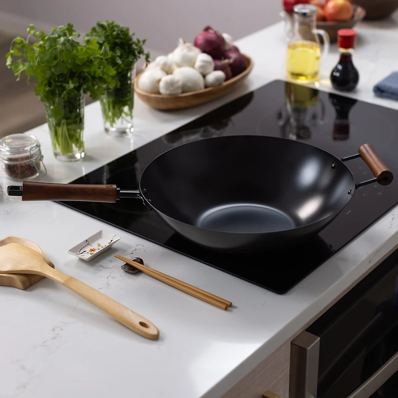 Joyce Chen Classic Series Carbon Steel Ceramic 14" Wok