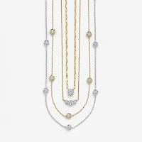Diamond Addiction (G-H / Si2-I1) Womens 1/3 CT. T.W. Lab Grown White 10K Gold Pendant Necklace