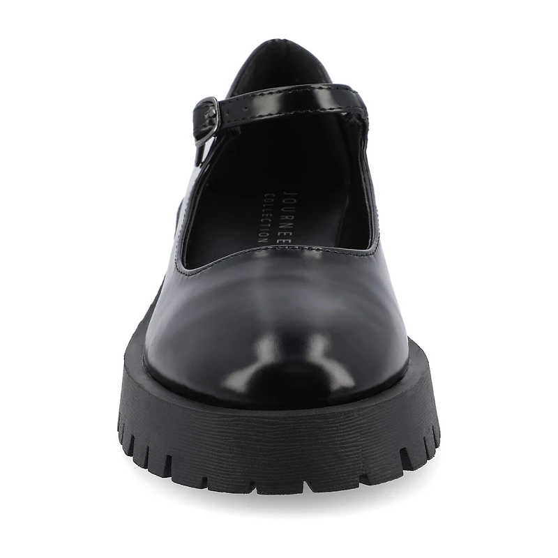 Journee Collection Kamie Womens Round Closed Toe Mary Jane Shoes