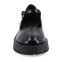 Journee Collection Kamie Womens Round Closed Toe Mary Jane Shoes