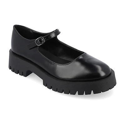 Journee Collection Kamie Womens Round Closed Toe Mary Jane Shoes