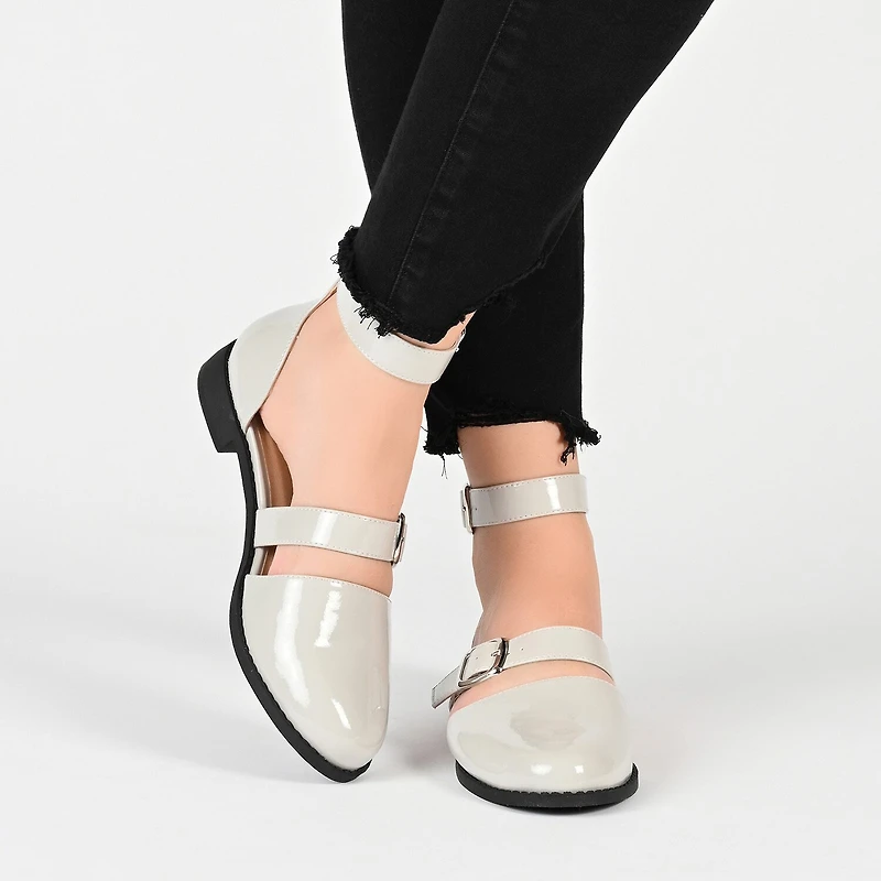 Journee Collection Constance Womens Round Mary Jane Shoes