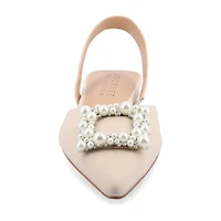 Journee Collection Hannae Womens Pointed Closed Toe Ballet Flats