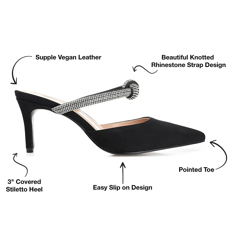 Journee Collection Lunna Womens Pointed Closed Toe Stiletto Heel Pumps
