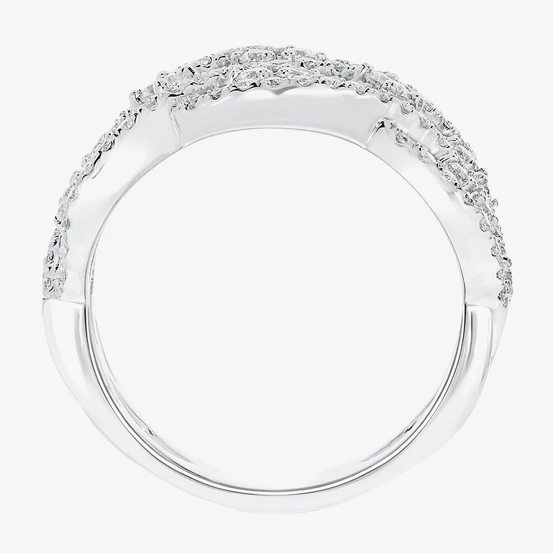 Limited Quantities! (F / Si2) Womens 1 CT. T.W. Lab Grown White Diamond 14K Gold Band