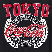 Mens Short Sleeve Coca-Cola Graphic T-Shirt