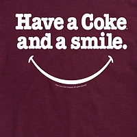 Mens Short Sleeve Coca-Cola Graphic T-Shirt