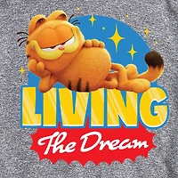 Mens Short Sleeve Garfield Graphic T-Shirt