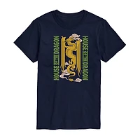 Mens Short Sleeve House Of The Dragon Graphic T-Shirt