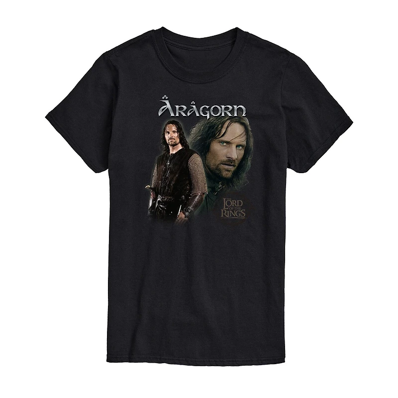 Mens Short Sleeve Lord of the Rings Graphic T-Shirt