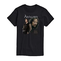 Mens Short Sleeve Lord of the Rings Graphic T-Shirt
