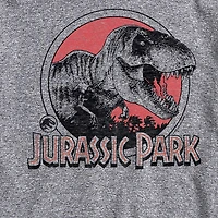 Mens Short Sleeve Jurassic Park Graphic T-Shirt